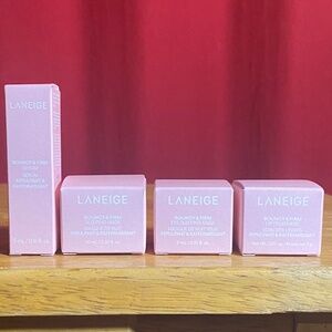 LANEIGE 4Pc Bouncy & Firm Travel Sz Set NIB